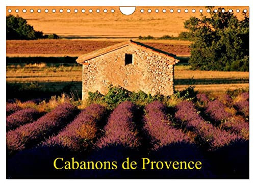 Cabanons de Provence (Calendrier mural 2023 DIN A4 horizontal): Autrefois, les paysans allaient aux champs à pied ou à cheval. Les champs étaient ... et de la pluie. (Calendrier mensuel, 14 Pa