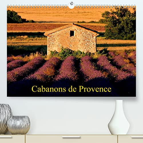 Cabanons de Provence (Premium, hochwertiger DIN A2 Wandkalender 2023, Kunstdruck in Hochglanz): Autrefois, les paysans allaient aux champs à pied ou à ... et de la pluie. (Calendrier mensuel, 14 Pa