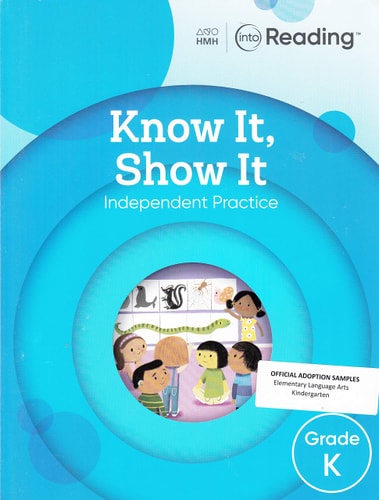 Into Reading Know It Show It Grade K