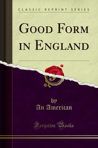 Good Form in England