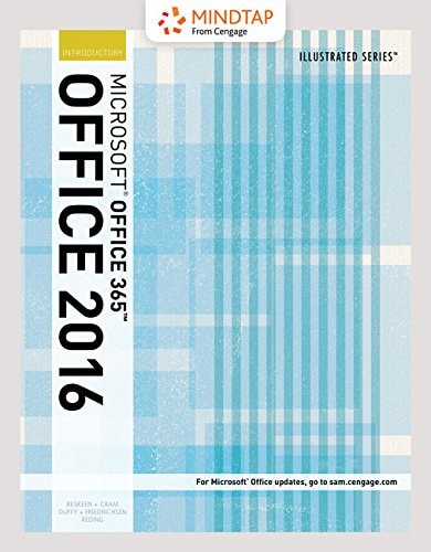 Bundle: Illustrated Microsoft Office 365 & Office 2016: Introductory + MindTap Computing, 1 term (6 months) Printed Access Card