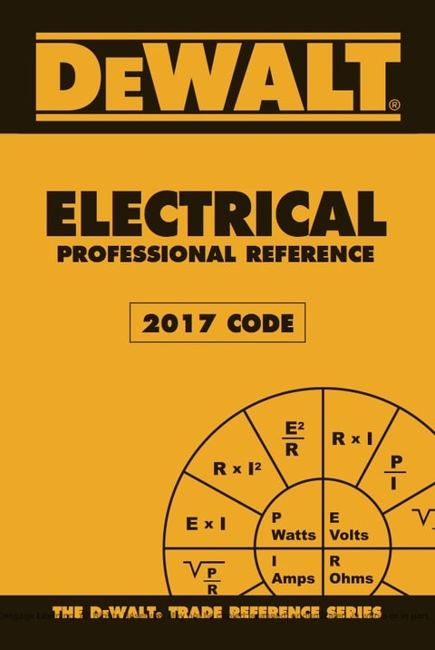 DEWALT Electrical Professional Reference - 2017 NEC