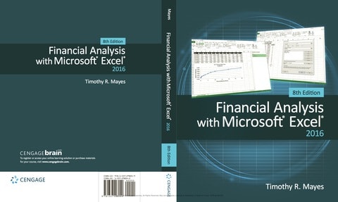 Financial Analysis with Microsoft Excel 2016, 8E
