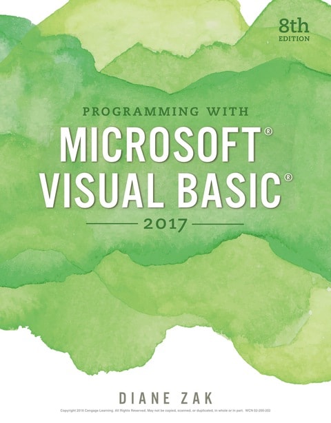Programming with Microsoft Visual Basic 2017