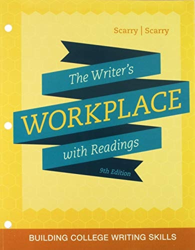 The Writers Workplace With Readings + Mindtap Developmental English With Cengage Learning Write Experience 2.0 Powered by Myaccess, 1 Term - 6 Months Access Card