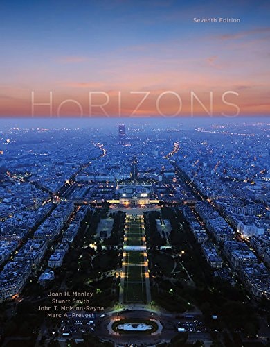 Horizons Introductory French 7th Edition Annotated Instructor's Edition