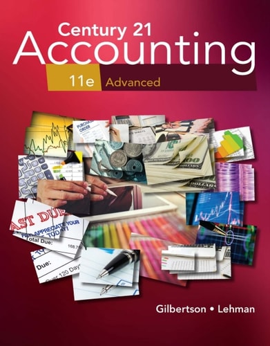 Century 21 Accounting: Advanced (MindTap Course List)