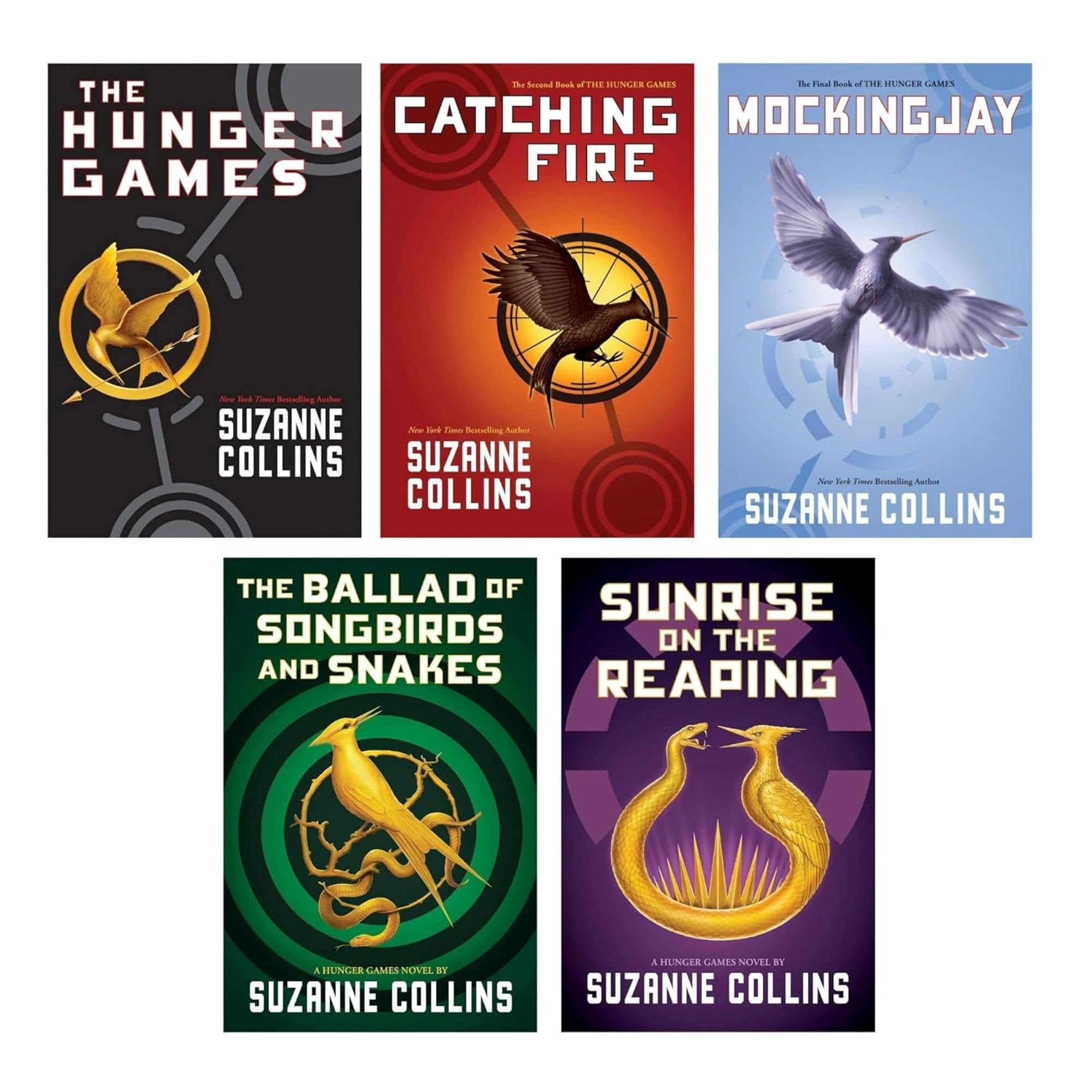 The Hunger Games Complete 5 Books Collection Set