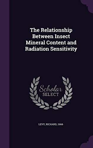 The Relationship Between Insect Mineral Content and Radiation Sensitivity