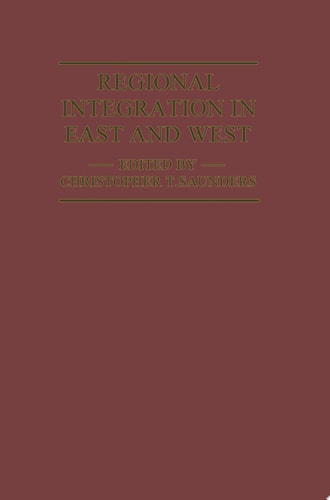 Regional Integration in East and West