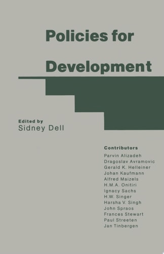 Policies for Development Essays in Honour of Gamani Corea