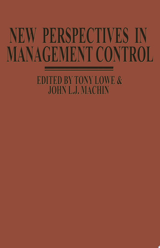 New Perspectives In Management Control