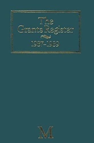 The Grants Register 1987–1989