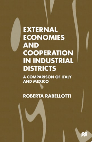 External Economies and Cooperation in Industrial Districts A Comparison of Italy and Mexico