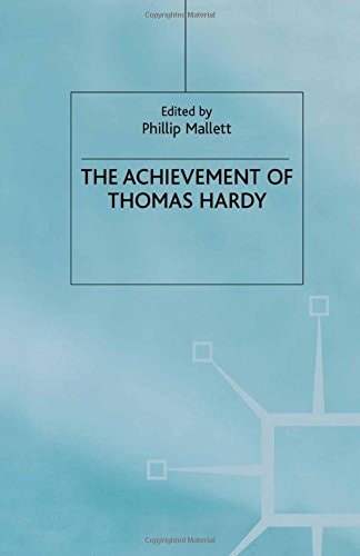 The Achievement of Thomas Hardy