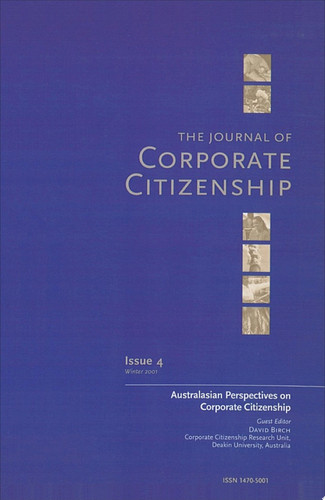 Australasian Perspectives on Corporate Citizenship