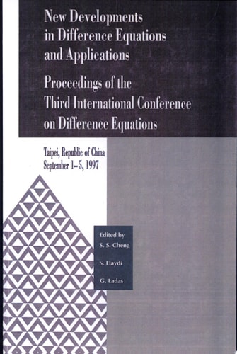 New Developments in Difference Equations and Applications