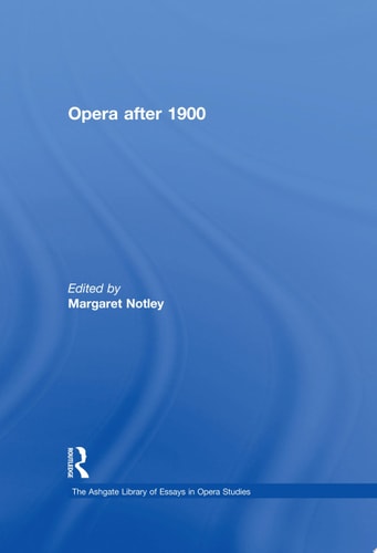 Opera after 1900