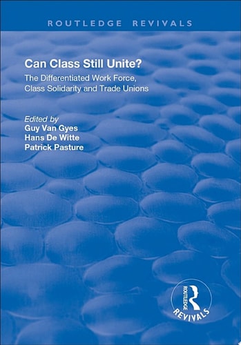 Can Class Still Unite?