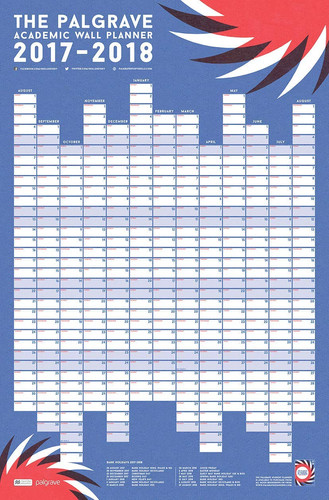 The Palgrave Academic Wall Planner 2017-18
