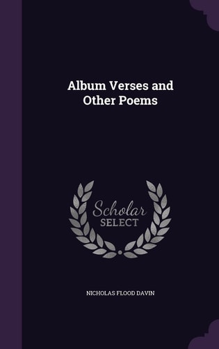 Album Verses and Other Poems