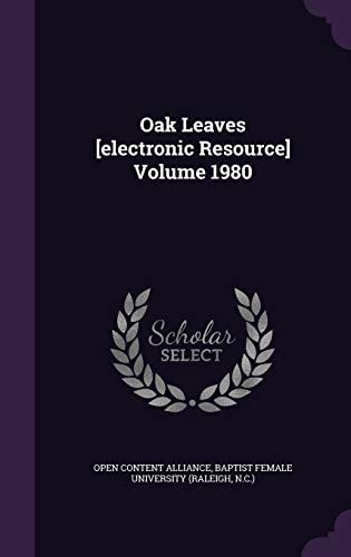 Oak Leaves Volume 1980