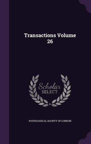 Transactions Volume 26