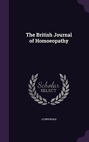 The British Journal of Homoeopathy