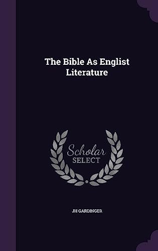 The Bible As Englist Literature