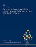 Exploring the Human Genomic DNA Antibody Repertoire for Development of an Effective HIV-1 Vaccine