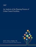 An Analysis of the Planning Process of Urban Council Facilities