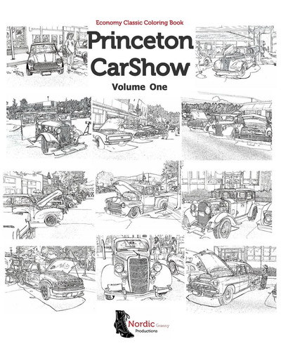 Princeton Car Show Coloring Book Volume One