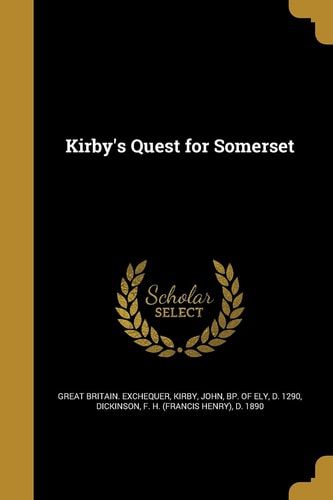 Kirby's Quest for Somerset