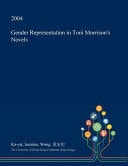 Gender Representation in Toni Morrison's Novels