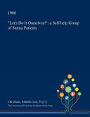 Let's Do It Ourselves! A Self-Help Group of Stoma Patients