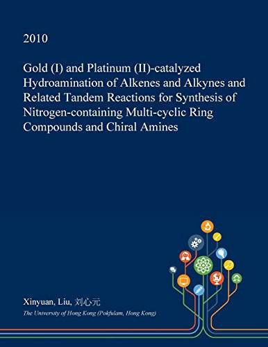 Gold (I) and Platinum (II)-Catalyzed Hydroamination of Alkenes and Alkynes and Related Tandem Reactions for Synthesis of Nitrogen-Containing Multi-Cyclic Ring Compounds and Chiral Amines