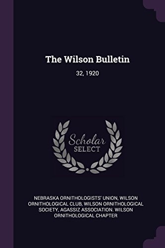 The Wilson Bulletin 32, 1920