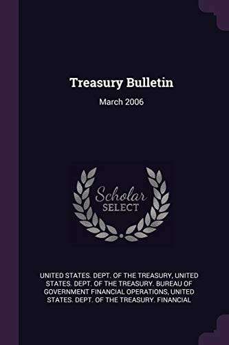 Treasury Bulletin March 2006