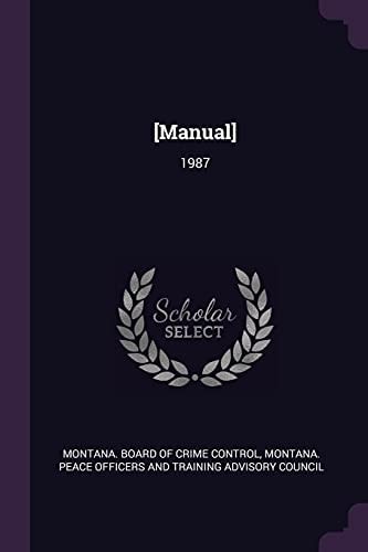 [manual] 1987