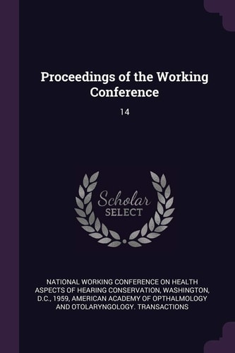 Proceedings of the Working Conference 14
