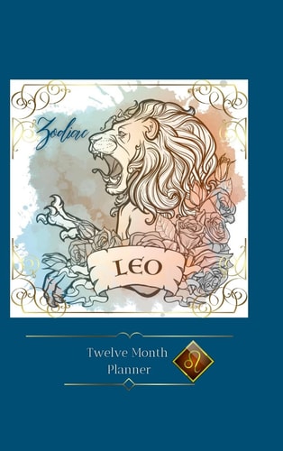 Zodiac Leo Planner 12 Month Planner