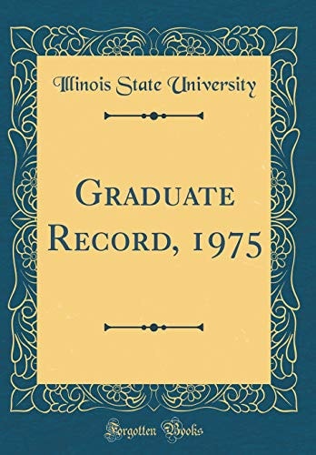 Graduate Record, 1975