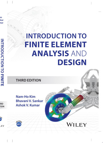 Introduction to Finite Element Analysis and Design