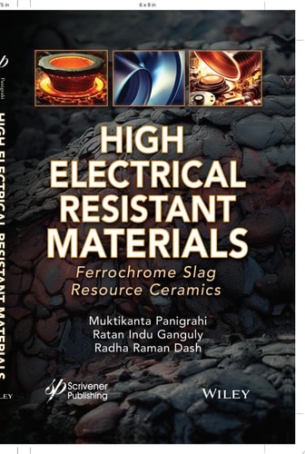 High Electrical Resistant Materials Ferrochrome Slag Resource Ceramics