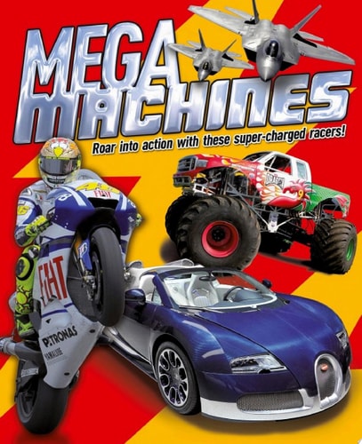 Mega Machines Roar into action with these super-charged racers!