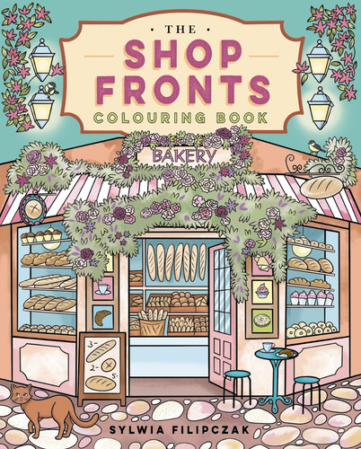 Arcturus The Shop Fronts Colouring Book.