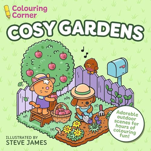 COLOURING CORNER Cosy Gardens