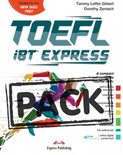 TOEFL iBT EXPRESS updated for the New 2023 Test- Student's Book (with DigiBooks App)