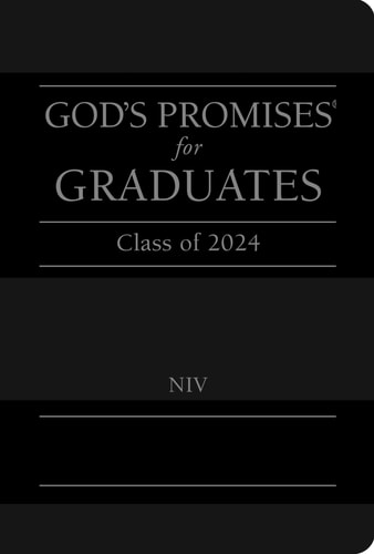 God's Promises for Graduates Class of 2024 - Black NIV