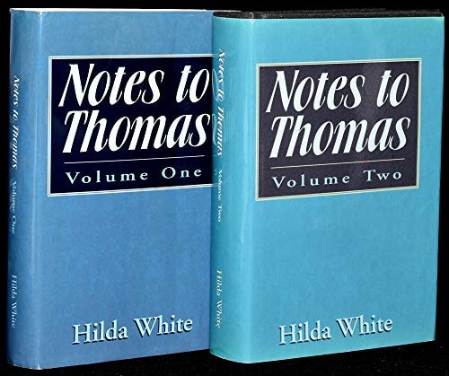 Notes to Thomas